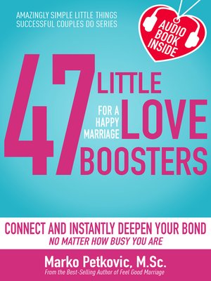 cover image of 47 Little Love Boosters for a Happy Marriage